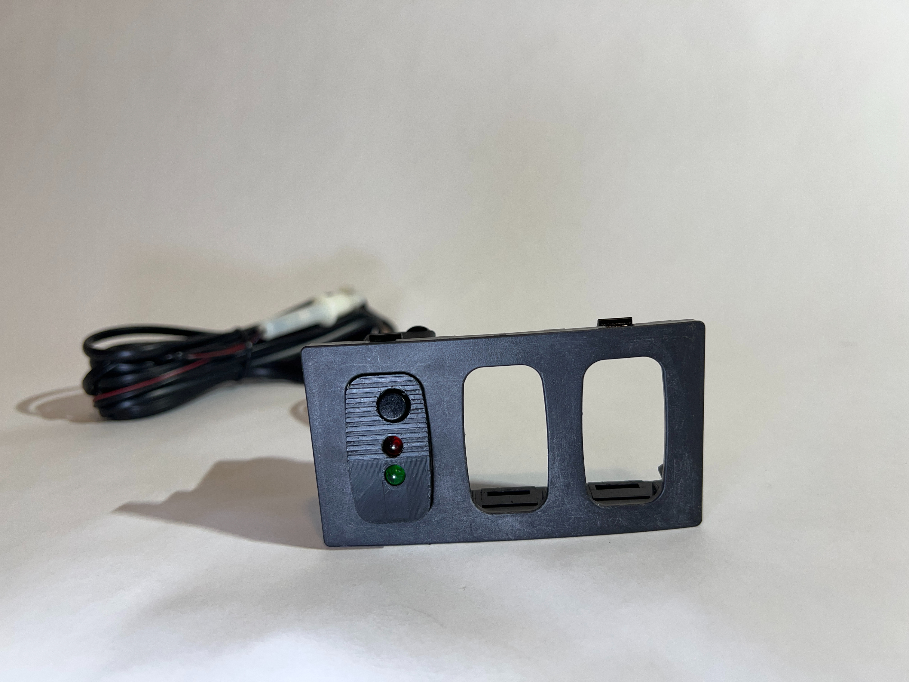 Escort Radar Detector Inline Mute Button Accessory Blank